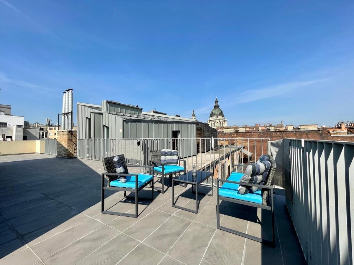 Penthouse W Private Rooftop And Free Parking Budapest Esterno foto