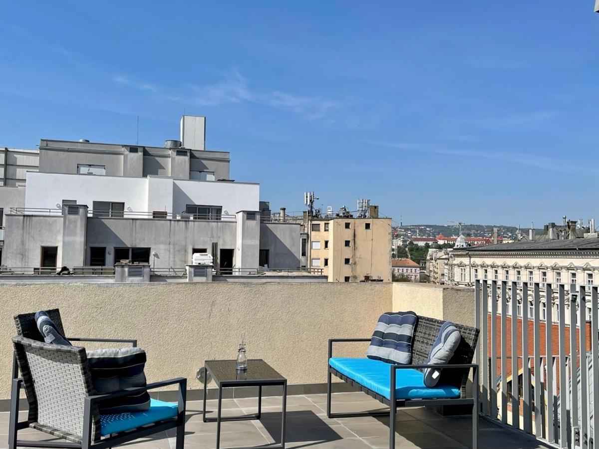 Penthouse W Private Rooftop And Free Parking Budapest Esterno foto